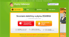 Desktop Screenshot of chytryodberatel.cz