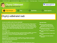 Tablet Screenshot of chytryodberatel.cz